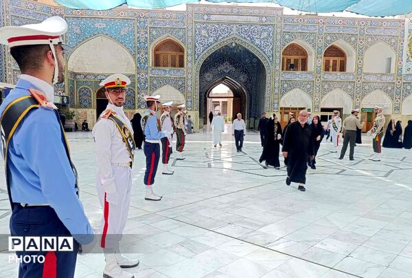 گلباران مزار امیر سپهبد شهید «موسوی» در قم