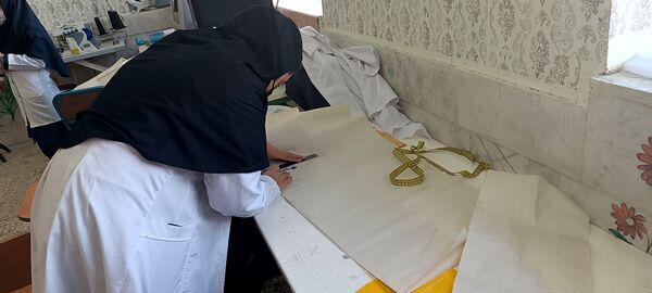 بزرگداشت روز خیاطی در هنرستان تلاش گندمان 