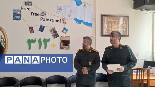 افتتاح اتاق بسیج دبیرستان فاطمیه ناحیه یک کرج