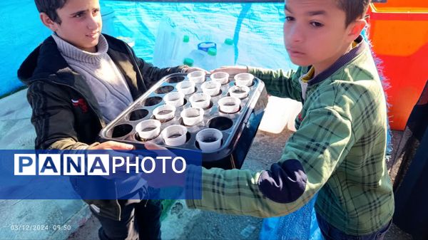 ایستگاه صلواتی هیات عاشقان ثارالله دیشموک به‌مناسبت ایام فاطمیه