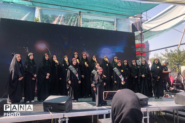 جاماندگان اربعین حسینی در مسیر قبله تهران