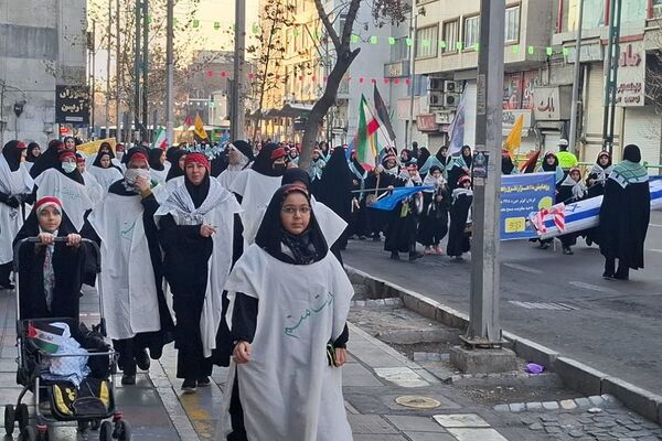 رزمایش ۱۱۰ هزار نفری راهیان قدس در تهران