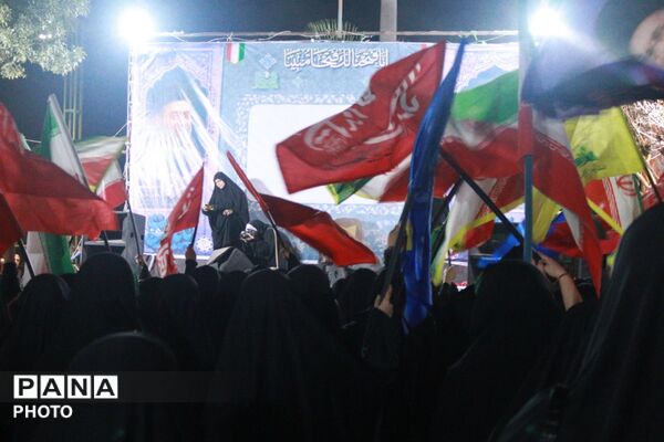رزمایش اقتدار با حضور گردان‌های جانفدا در نسیم‌شهر