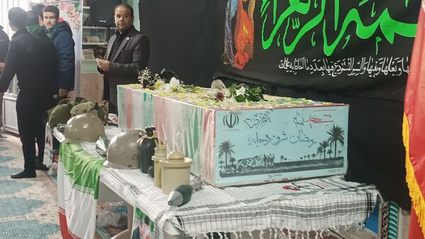 مراسم استقبال از شهید گمنام در دبیرستان شاهد ابوذر غفاری نیشابور 