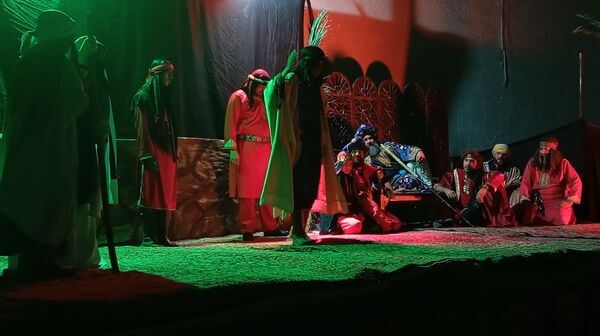 نمایش آیینی «لاله‌ای در آتش»