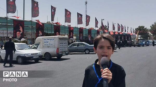 برپایی موکب‌های زائران تشییع امام شهید در نظرآباد