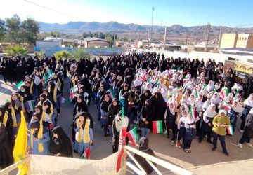 پویش ملی بر مدار مقاومت در مدارس بخش زرین‌آباد برگزار شد 