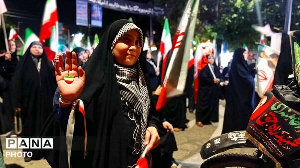 فریاد خونخواهی نیشابوری ها در پنجاه و نهمین شب از تجمعات مردمی