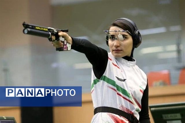 شلیک موفق رستمیان به آیینه شکسته رکورد تپانچه ۲۵ متر ایران