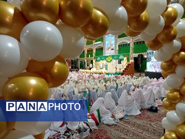 آیین زیبای جشن تکلیف دختران یزدی در حسینیه محمود آباد
