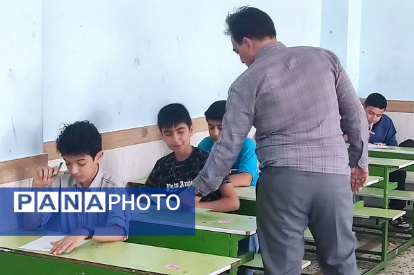 آغاز امتحانات نوبت دوم در دبیرستان ابوریحان ۲