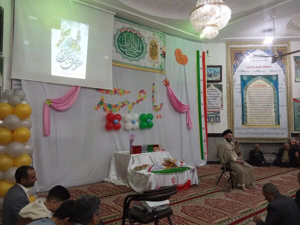جشن نیمه شعبان در مسجد جامع شهر کندر