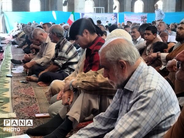 آخرین نماز جمعه شهریور ماه در مسجد جامع شهرستان نیشابور