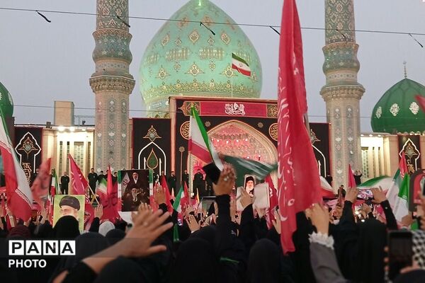 وداع با آقای شهید ایران در آستان مقدس جمکران
