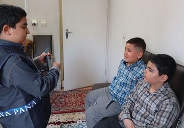 آموزش خبرنگاری توسط دانش‌آموز خبرنگار پانا در «پویش چله خدمت»