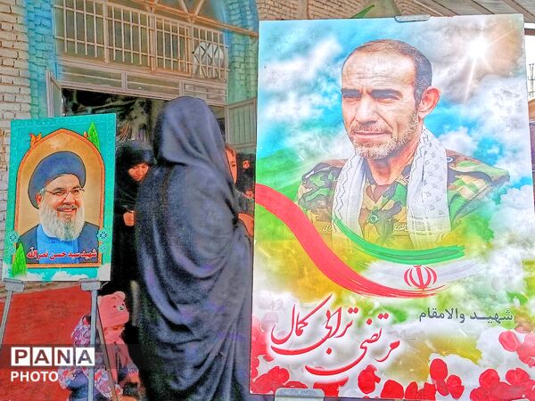  دانش‌آموزان و فرهنگیان بهار برای حمایت از فلسطین و کودکان‌میناب