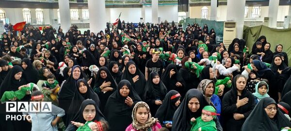 مراسم شیرخوارگان حسینی در گچساران 