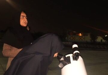 آسمان در قاب دبیرستان فدک رودان