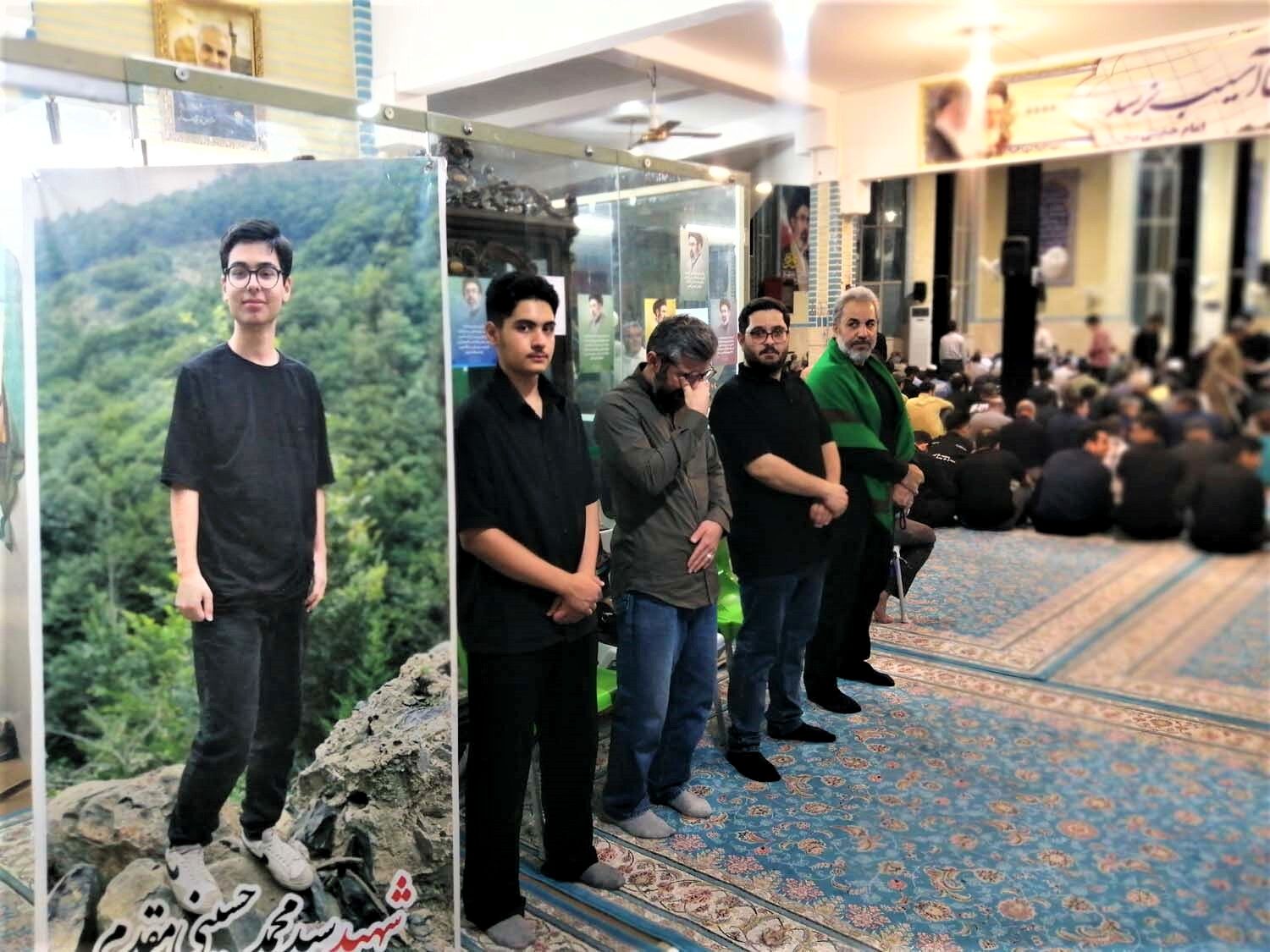 بزرگداشت چهلمین روز شهادت دانش‌آموز «سیدمحمد حسینی مقدم» در قم
