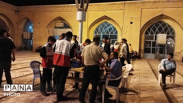 حضور جمعیت هلال احمر دراجتماعات مردمی 