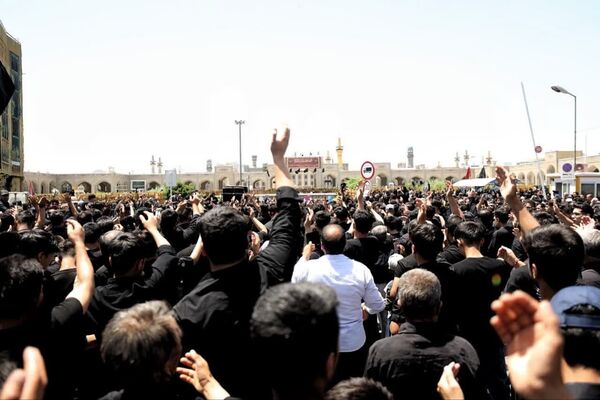 عزاداری ظهر عاشورا در مشهد 