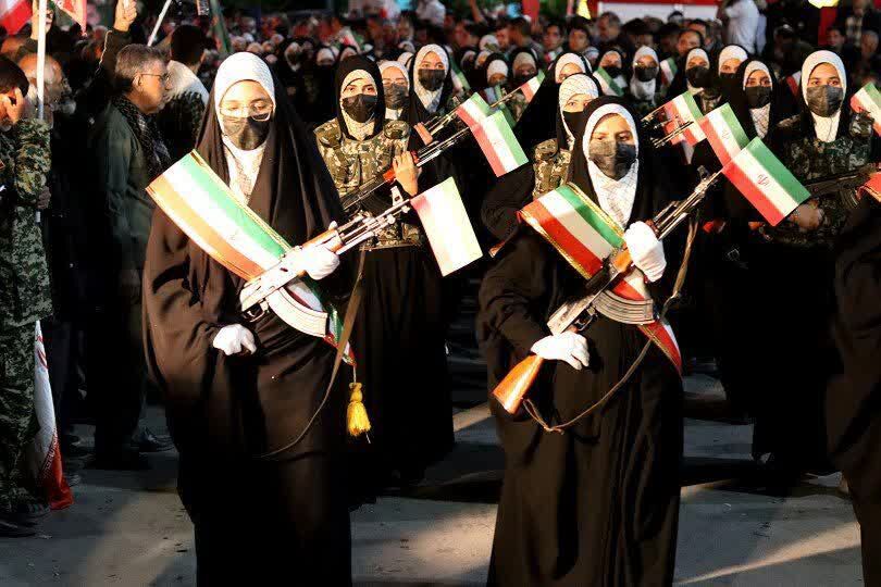 نمایش اقتدار، رزم و حماسه بسیجیان ابرکوه