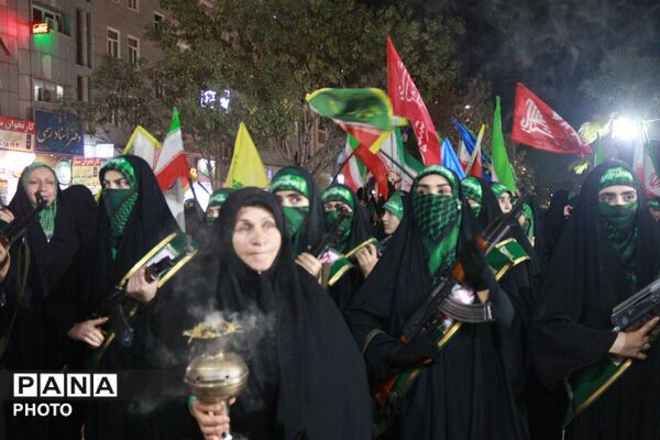 رزمایش اقتدار با حضور گردان‌های جانفدا در نسیم‌شهر