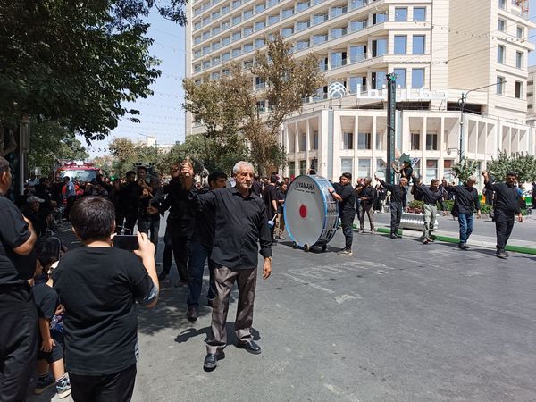 مراسم پیاده‌روی جاماندگان اربعین در مشهد