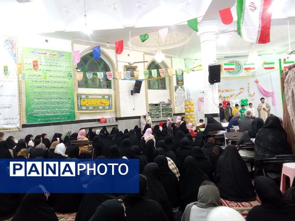 جشن نیمه شعبان در مسجد جامع شهر کندر