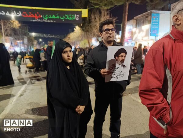 فریاد همبستگی از خیابان‌های نیشابور