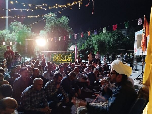 مراسم گرامیداشت سرداران شهید حمله تروریستی رژیم صهیونسیتی 