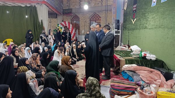  حضور مسئولان آموزش و پرورش در جمع معتکفین دانش‌آموز یاسوج