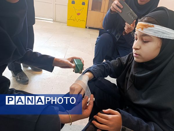 بیست‌وهفتمین مانور سراسری زلزله و ایمنی در دبیرستان میرزا جعفر سروقد