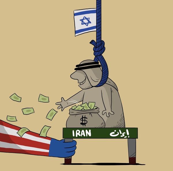 اقتدار ایران در قاب کاریکاتورهای کمال شریف