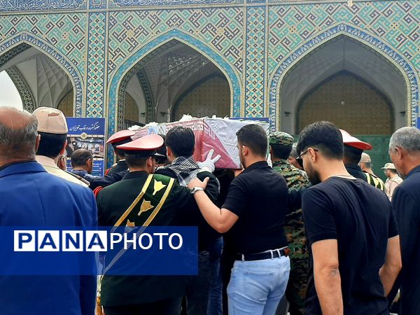 تشییع پیکر شهدای نیروی انتظامی مشهد مقدس