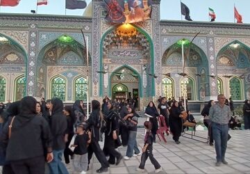 مردم زرند، سوگوار امام حسین(ع)