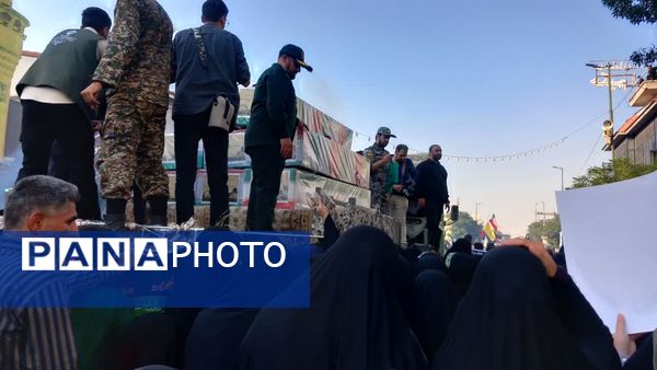 تشییع 8 شهید پدافند هوایی ارتش و هوافضای سپاه در قم