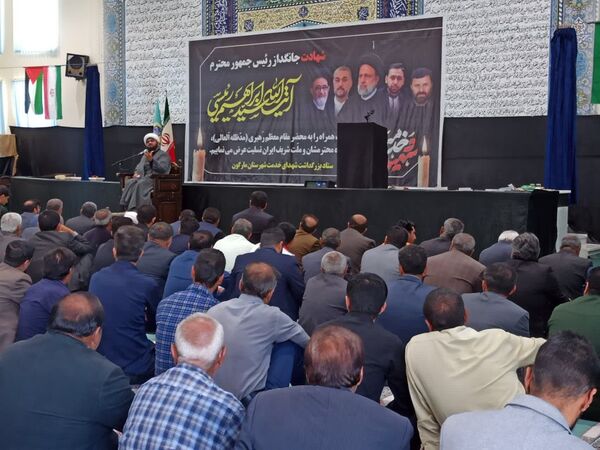 برگزاری سوگواری سیدالشهدای خدمت در شهرستان مارگون