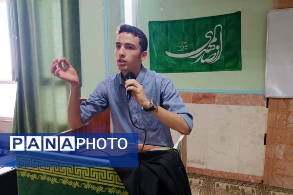 مراسم پرفیض زیارت عاشورا در دبیرستان‌ نمونه دولتی کاشانی‌پور فردیس