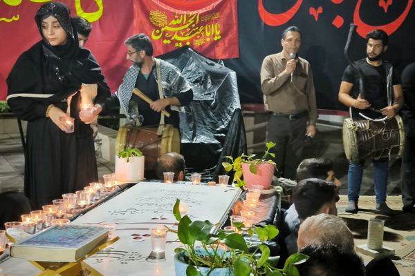 عزاداری دهه اول محرم در اداره‌کل آموزش و پرورش استان فارس