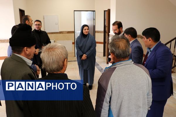 آیین افتتاح مدرسه ۱۴ کلاسه روستای خیرآباد