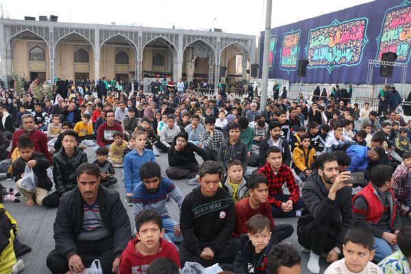 مراسم جشن روزه اولی‌ها در حرم حضرت زینب (س) خواهر امام رضا(ع)