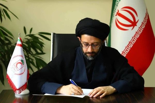  تبریک رئیس سازمان جوانان جمعیت هلال احمر به مناسب دهه فجر