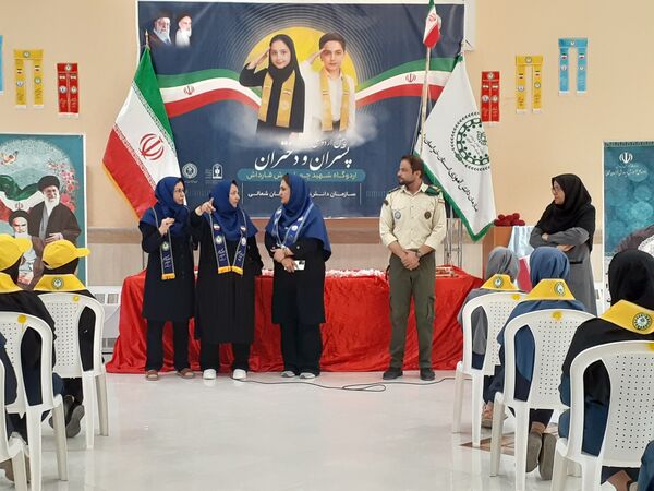 جلوه‌هایی از پیش اردوی دختران خراسان شمالی در بجنورد