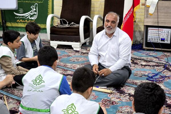 برگزاری پیش اردوی ملی دانش آموزان پیشتاز ناحیه دو شهرری 