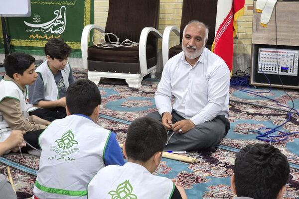 برگزاری پیش اردوی ملی دانش آموزان پیشتاز ناحیه دو شهرری 