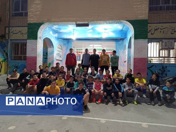 برگزاری اردوی درون مدرسه‌ای با عنوان «شبی در فرنو» در دبیرستان فرنو شهرستان قدس