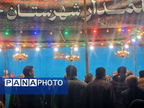 حضور پررنگ خانواده های خلیل آبادی در مراسم ولادت حضرت ولی عصر(عج)