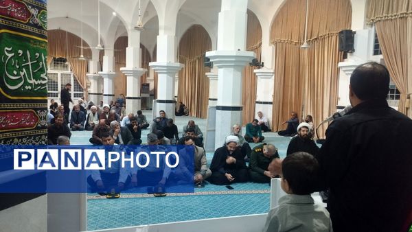 برگزاری مراسم چهلم شهدای جنگ ۱۲ روزه در شهرستان خلیل آباد