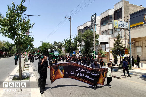 مراسم عزاداری عاشورای حسینی در شهرستان شیروان 